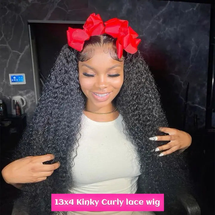 Ready To Wear | Curly Glueless HD Lace Lace Front Wig