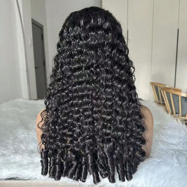 Melted Hair Curly Wig Glueless 13x6 Frontal Wig
