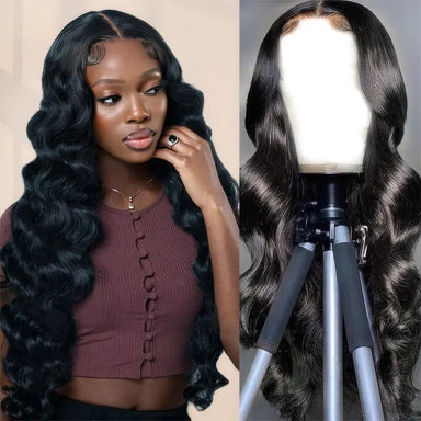 Melted Hair 180% Density Body Wave Wig Glueless 9x6 Frontal Wig