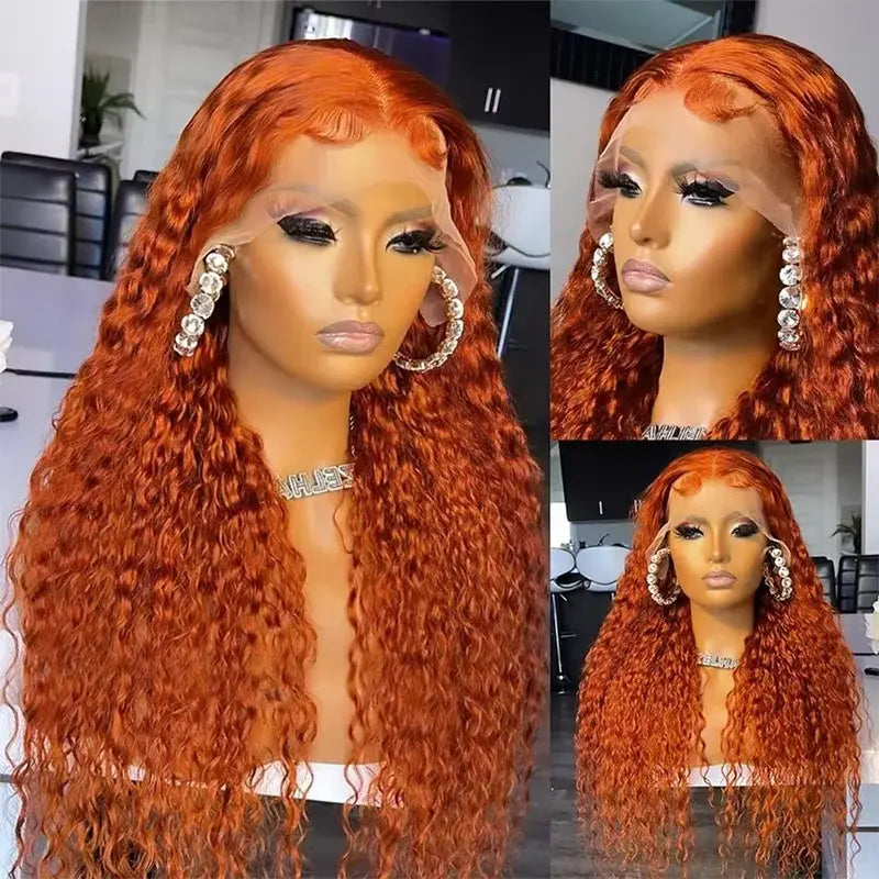 Quick Change | Ginger Deep Wave Glueless HD Lace 13x6 Frontal Wig