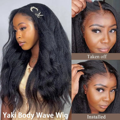 Slay All Day | Body Wave Glueless HD Lace Lace Closure Wig