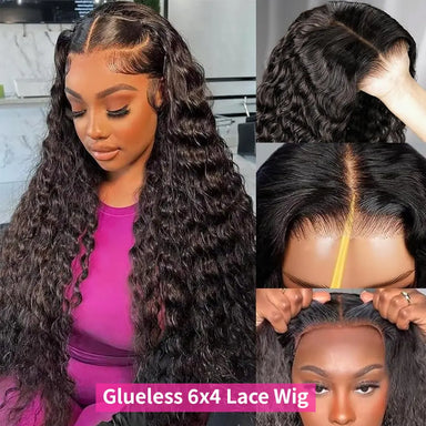 Ready To Wear | Deep Wave Glueless HD Lace Lace Closure Wig