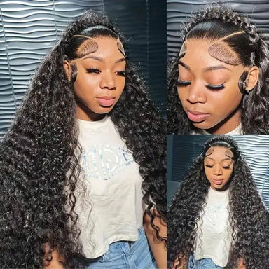 Throw On & Go | Deep Wave Glueless HD Lace 13x4 Frontal Wig