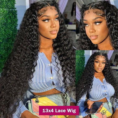 Melted Hair 180% Density Water Wave Wig Glueless 13x6 Frontal Wig