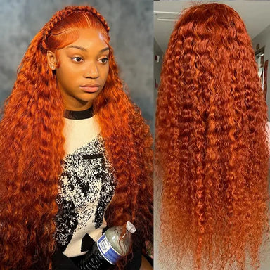 Ready To Wear | Ginger Deep Wave Glueless HD Lace 13x6 Frontal Wig