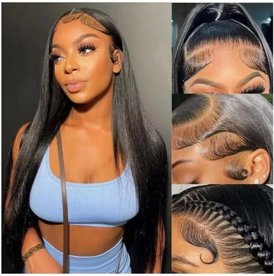 Wear & Go | Straight Glueless HD Lace 360 Lace Wig