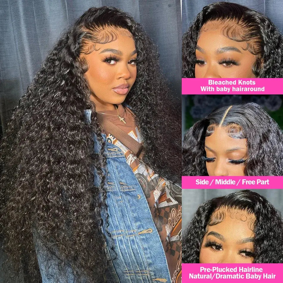 Fresh Install | Kinky Curly Glueless HD Lace 13x6 Frontal Wig Pre-Cut