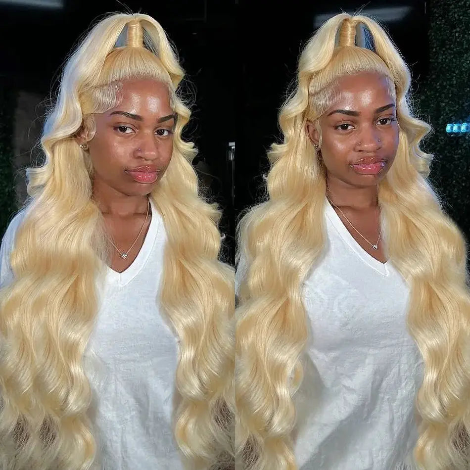 Snap & Go | 613 Blonde Body Wave No-Lace Glueless Half Wig
