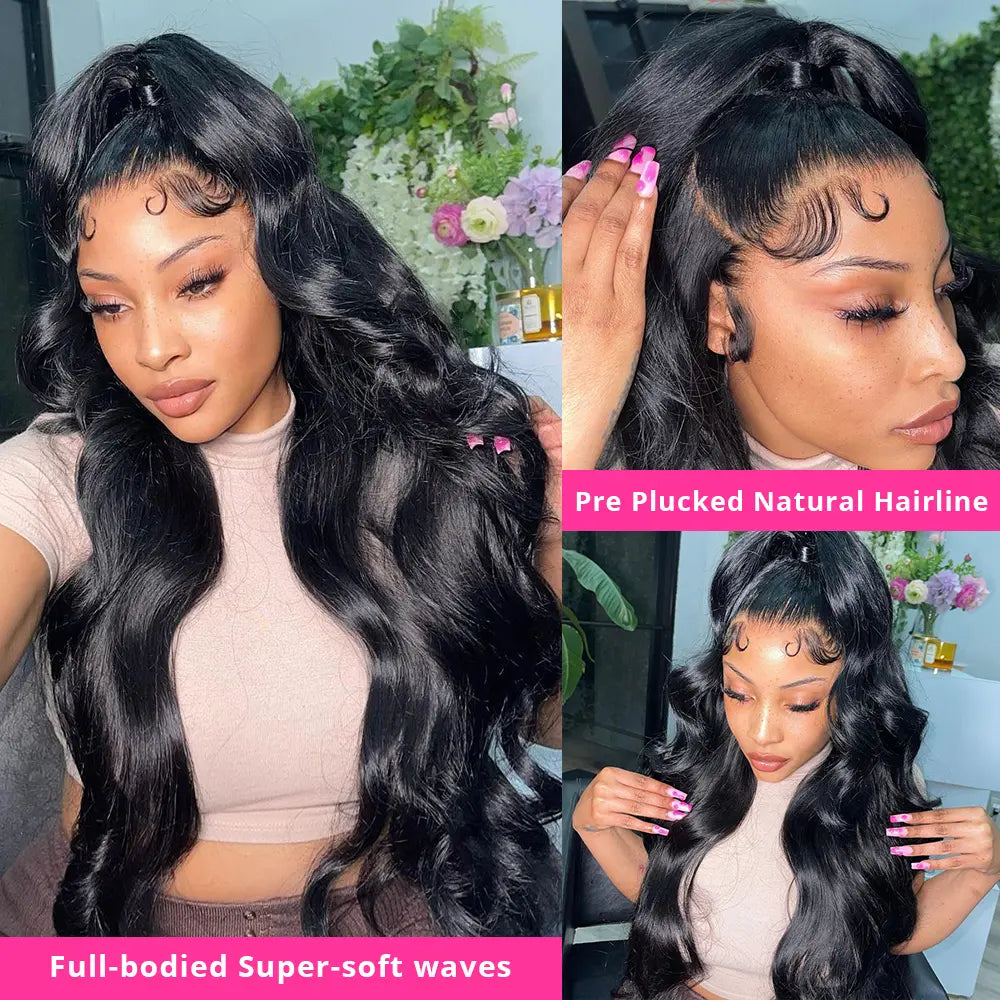 Effortless Glam | Body Wave Glueless HD Lace 13x4 Frontal Wig