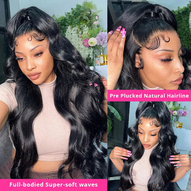 Effortless Glam | Body Wave Glueless HD Lace 13x4 Frontal Wig