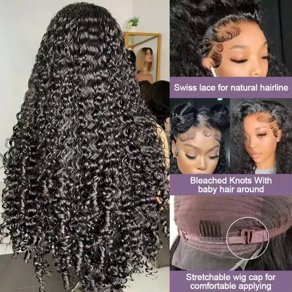 Fresh Install | Curly Glueless HD Lace 13x6 Frontal Wig Pre-Cut