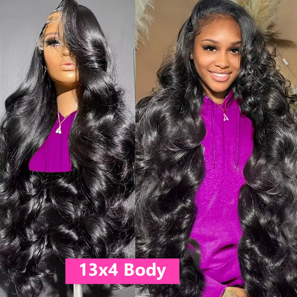 1 Min Install | Body Wave Glueless HD Lace 13x6 Frontal Wig