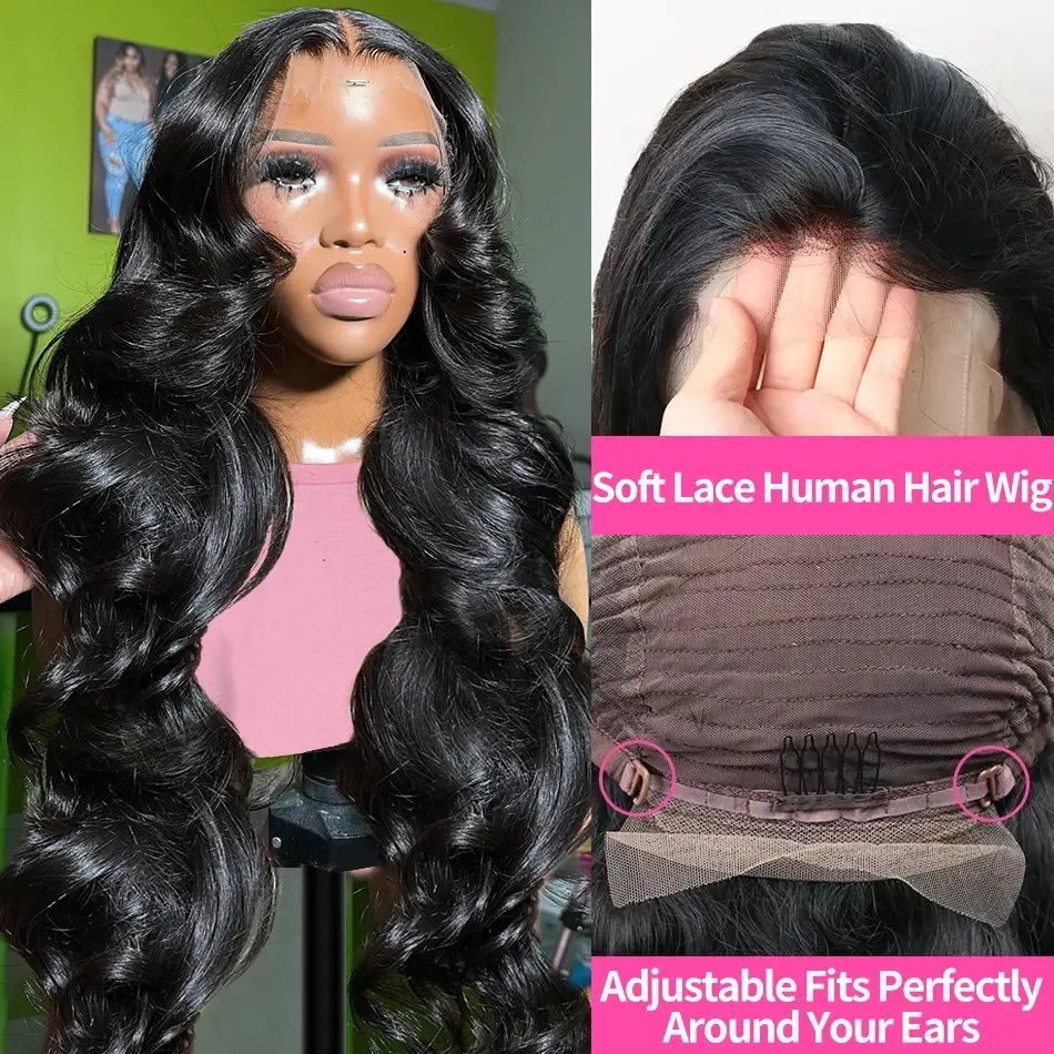 Wear & Go | Body Wave Glueless HD Lace 13x6 Frontal Wig Pre-Cut