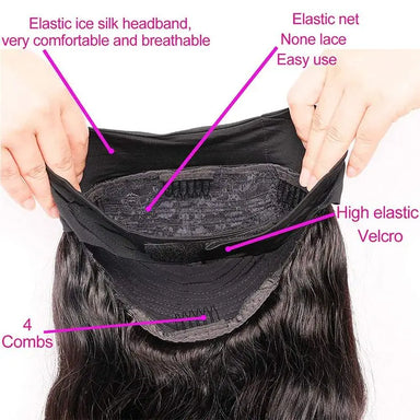 Easy Everyday | Highlight Body Wave No-Lace Glueless Headband Wig