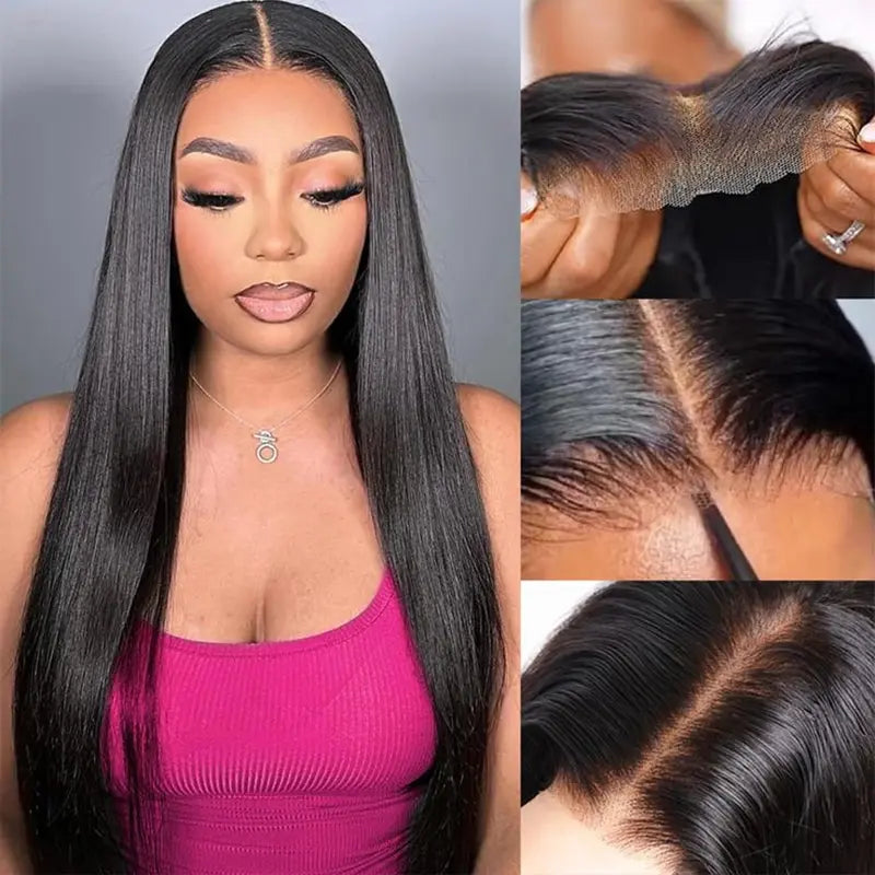 Wear & Go | Straight Glueless HD Lace 5x5 Closure Wig