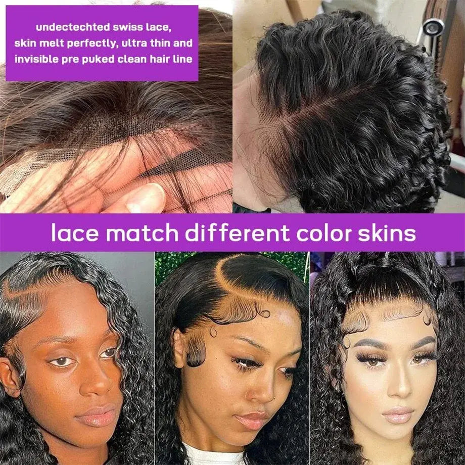Wear & Go | Kinky Curly Glueless HD Lace 13x6 Frontal Wig
