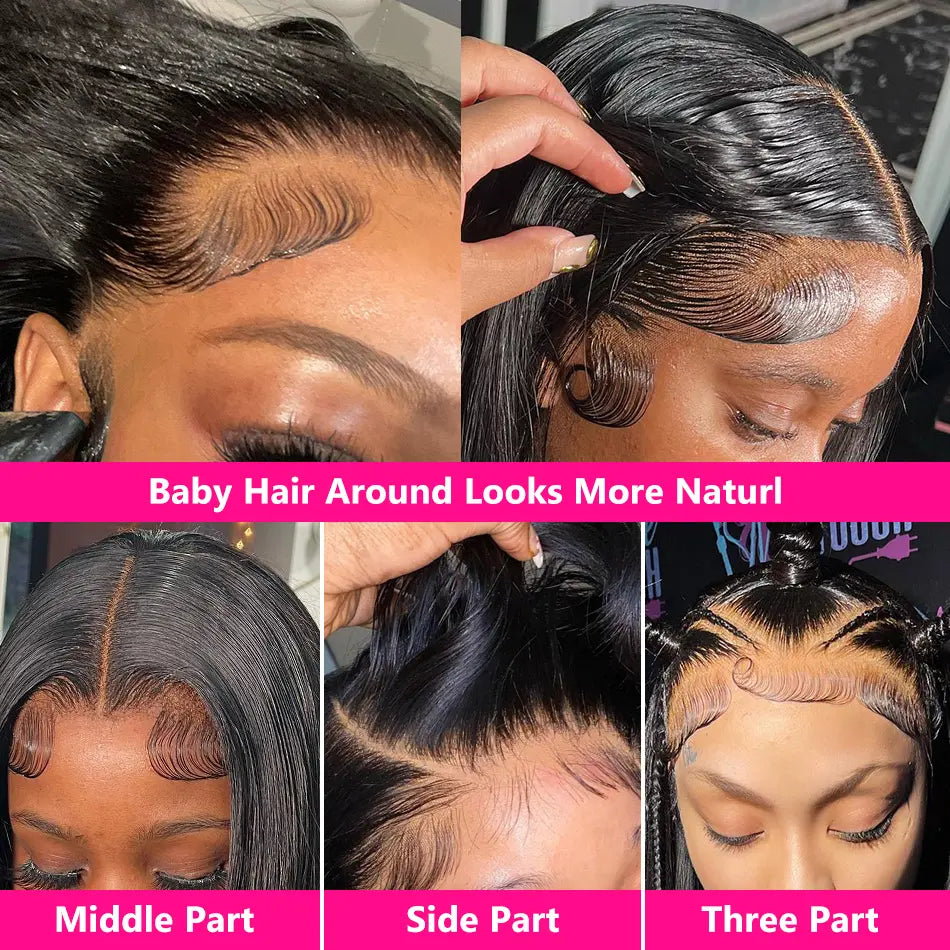 Slay All Day | Body Wave Glueless HD Lace 13x6 Frontal Wig Pre-Cut