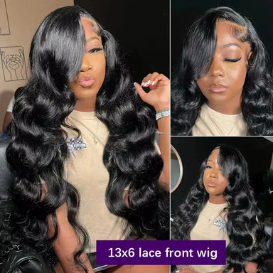1 Min Install | Body Wave Glueless HD Lace 13x6 Frontal Wig