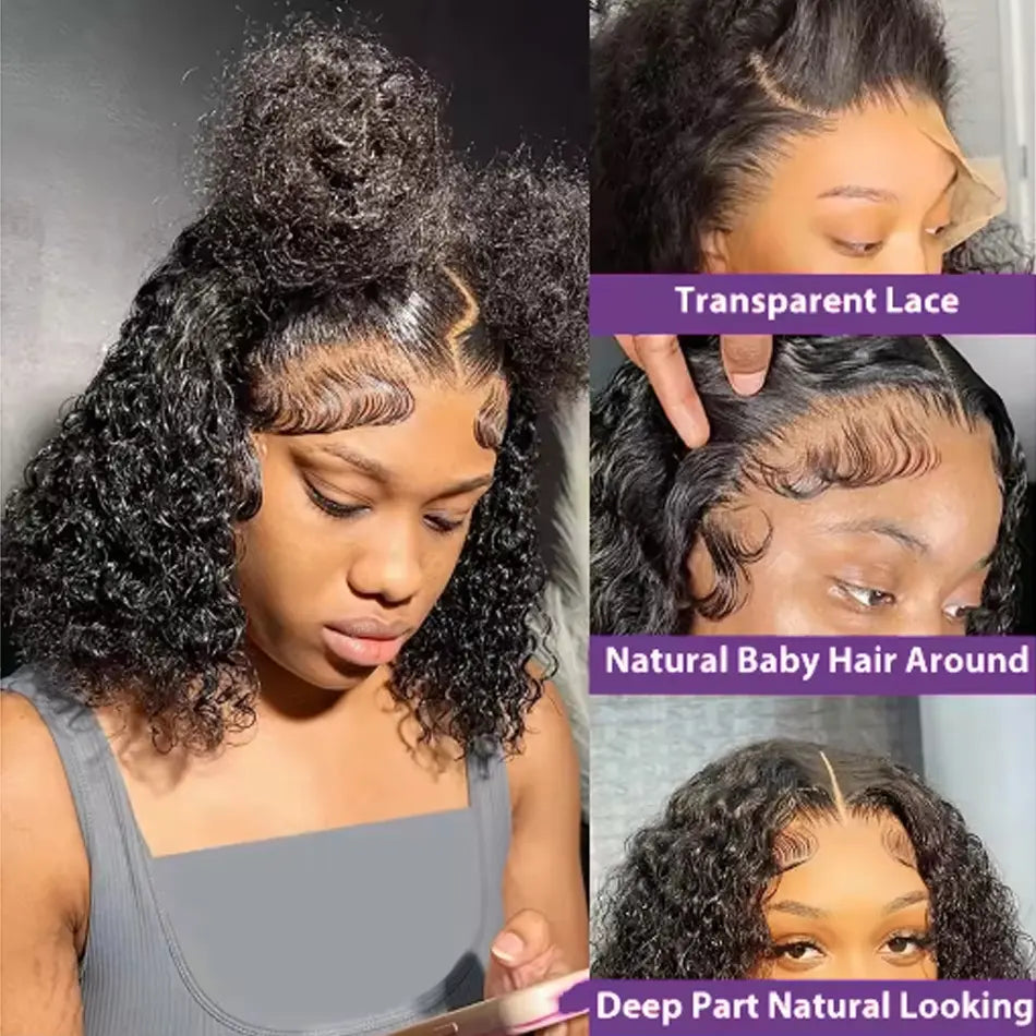 Quick Change | Deep Wave Glueless HD Lace 13x6 Frontal Wig