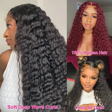 Fresh Install | Deep Wave Glueless HD Lace Lace Closure Wig Pre-Cut
