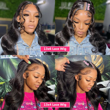 Wear & Go | Body Wave Glueless HD Lace 13x6 Frontal Wig Pre-Cut