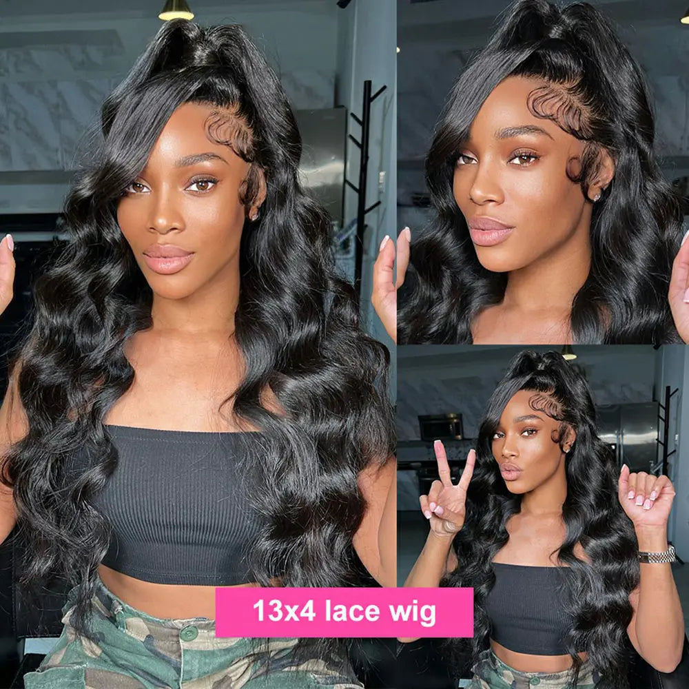 Effortless Glam | Body Wave Glueless HD Lace 13x4 Frontal Wig