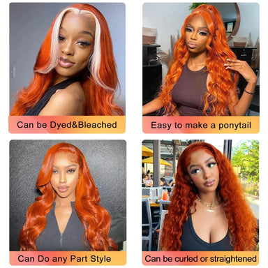 Wear & Go | Ginger Body Wave Glueless HD Lace 13x6 Frontal Wig