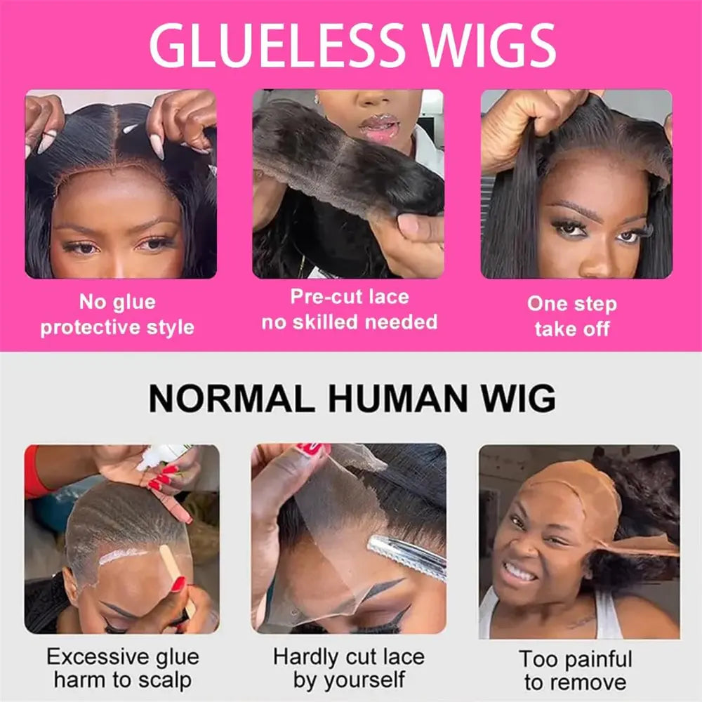 Ready To Wear | Deep Wave Glueless HD Lace Lace Closure Wig
