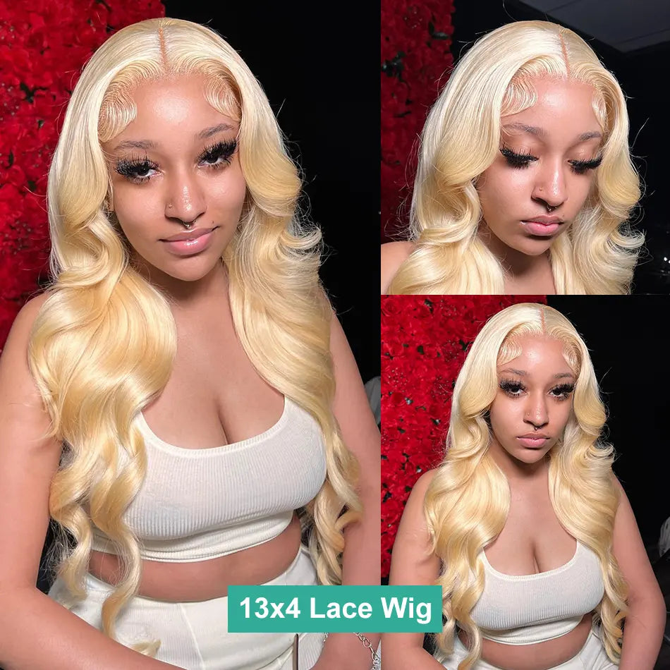 Snap & Go | 613 Blonde Body Wave No-Lace Glueless Half Wig
