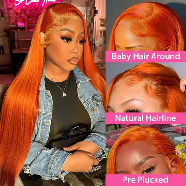 Throw On & Go | Ginger Body Wave Glueless HD Lace 13x4 Frontal Wig