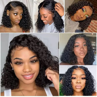 Slay All Day | Deep Wave Glueless HD Lace 13x6 Frontal Wig Pre-Cut