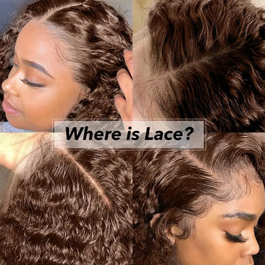 Slay All Day | Brown Deep Wave Glueless HD Lace 13x6 Frontal Wig Pre-Cut