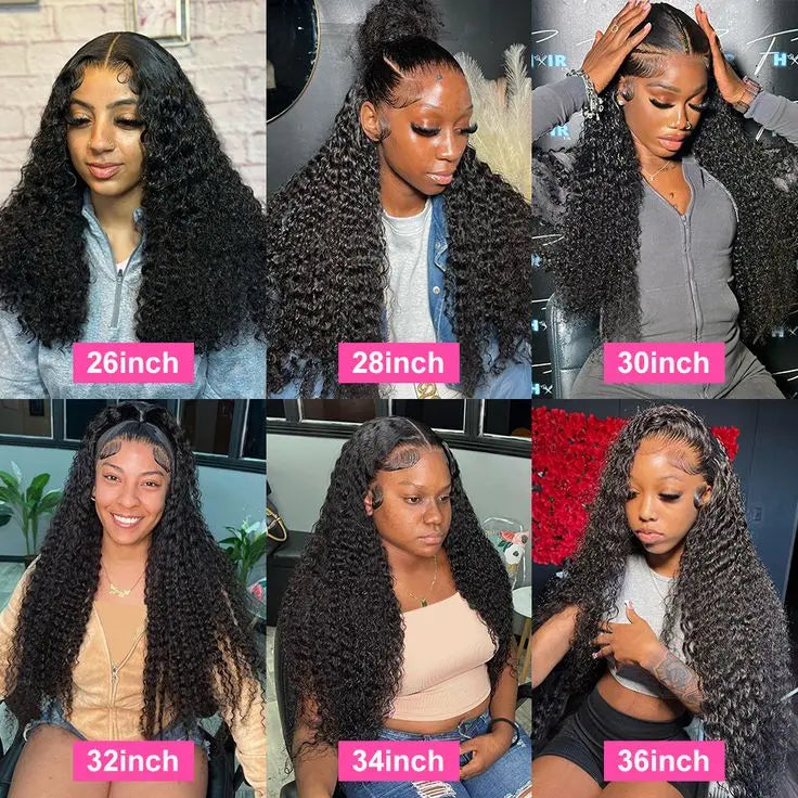 Ready To Wear | Curly Glueless HD Lace Lace Front Wig
