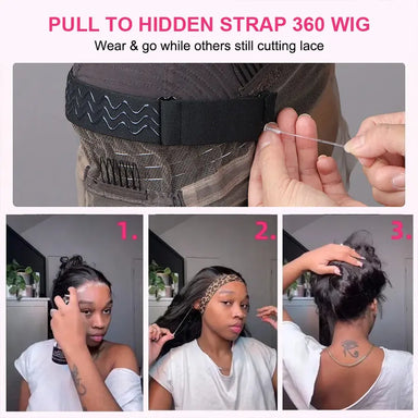 Effortless Glam | Body Wave Glueless HD Lace 360 Lace Wig