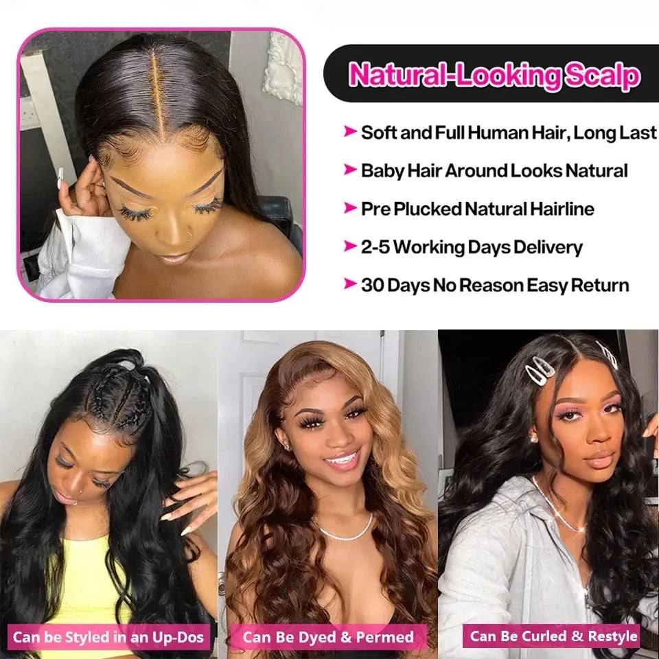 Ready To Wear | Body Wave Glueless HD Lace 13x6 Frontal Wig