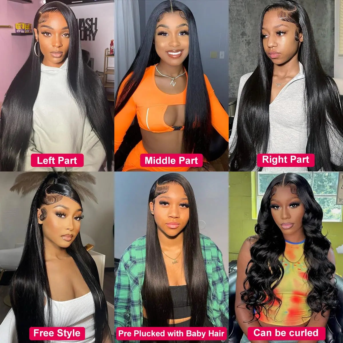 Wear & Go | Straight Glueless HD Lace 5x5 Closure Wig