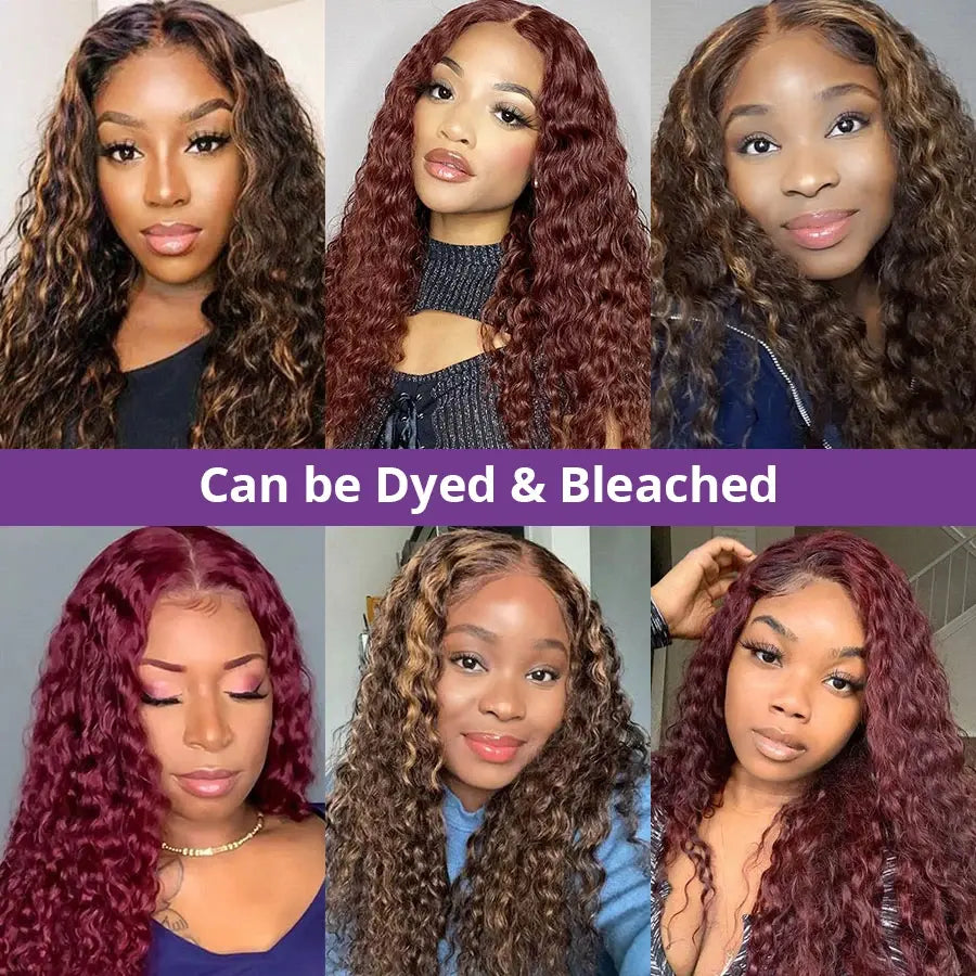 Throw On & Go | Deep Wave Glueless HD Lace 13x4 Frontal Wig