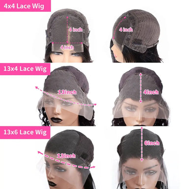 Effortless Glam | Deep Wave Glueless HD Lace 13x6 Frontal Wig Pre-Cut