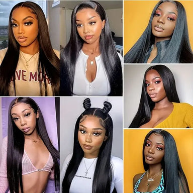 Wear & Go | Straight Glueless HD Lace 13x6 Frontal Wig Pre-Cut
