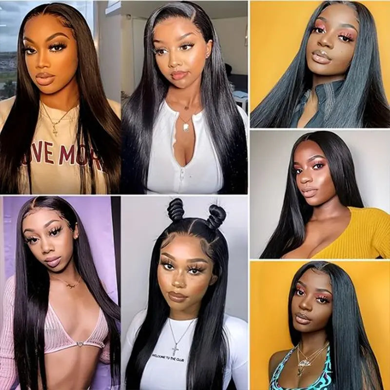 Wear & Go | Straight Glueless HD Lace 13x6 Frontal Wig Pre-Cut