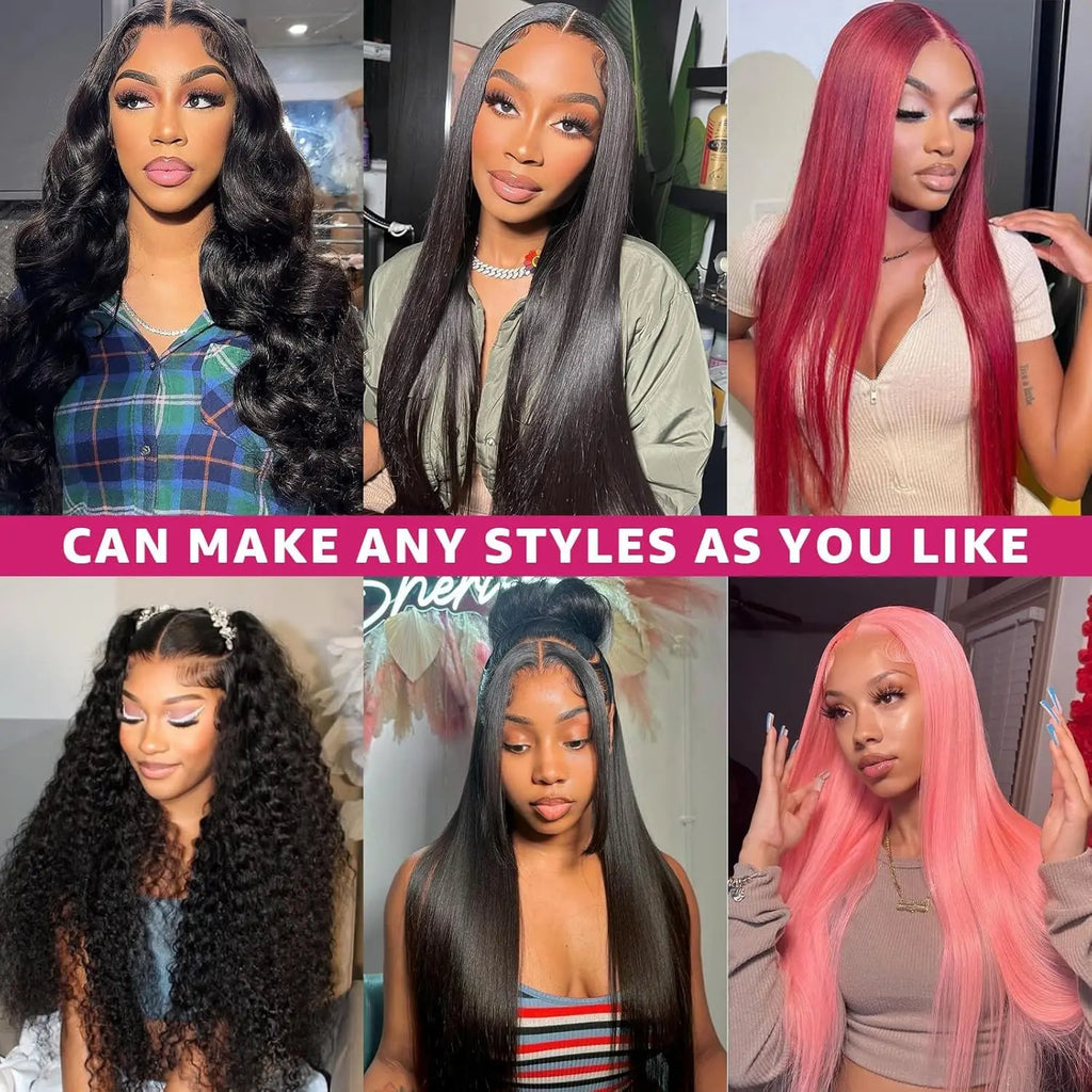 Wear & Go | Straight Glueless HD Lace Lace Closure Wig Pre-Cut