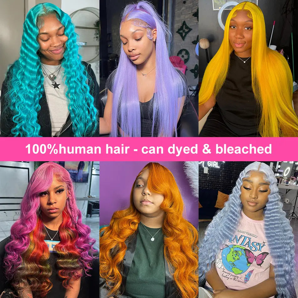 Melted Hair Blonde 613 Body Wave Wig Glueless 13x6 Frontal Pre-Cut Lace Wig