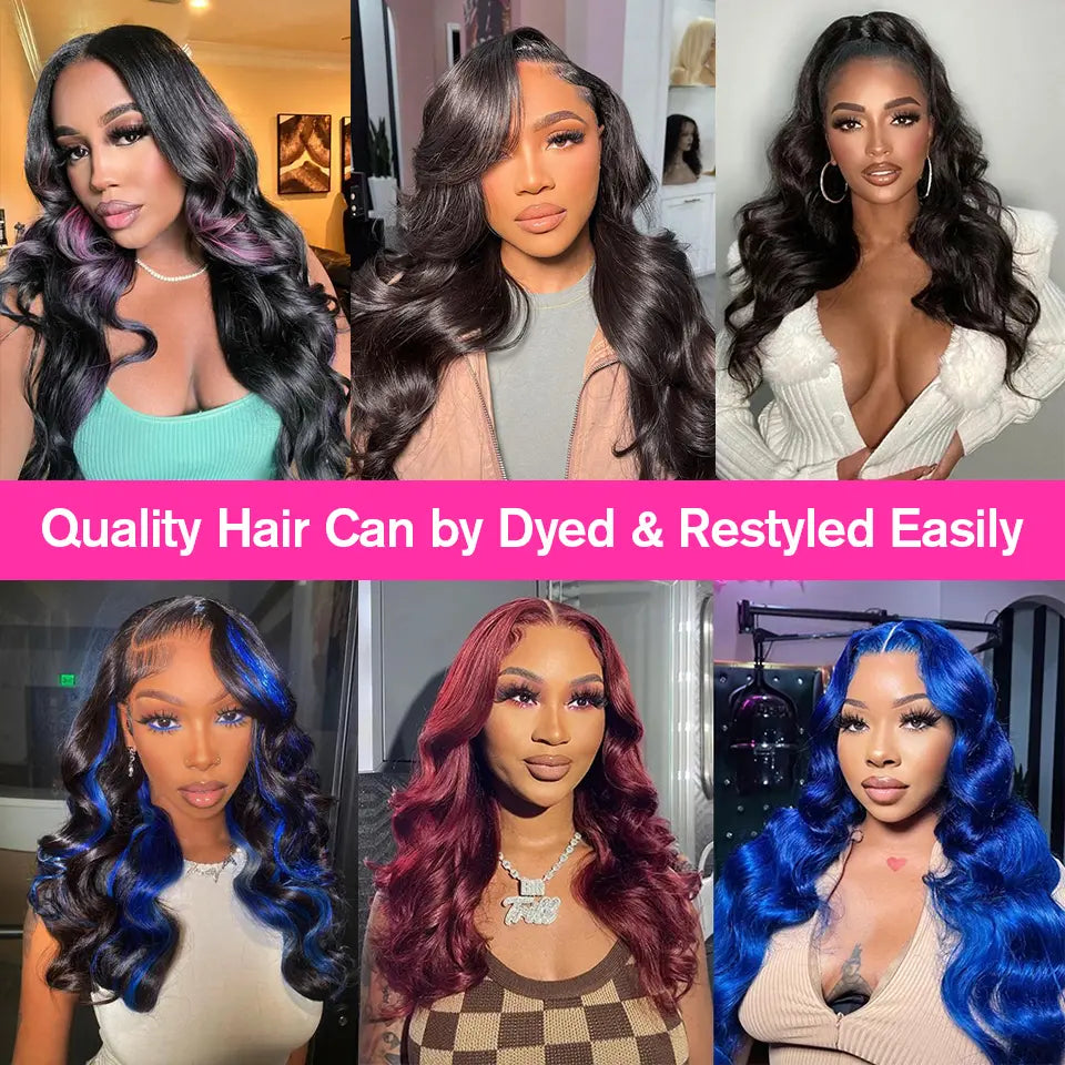 Effortless Glam | Body Wave Glueless HD Lace 13x4 Frontal Wig