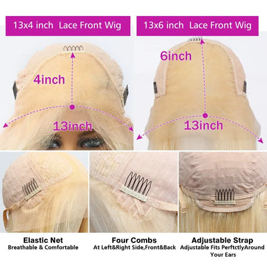 3 Second Install | 613 Blonde Body Wave No-Lace Glueless Half Wig