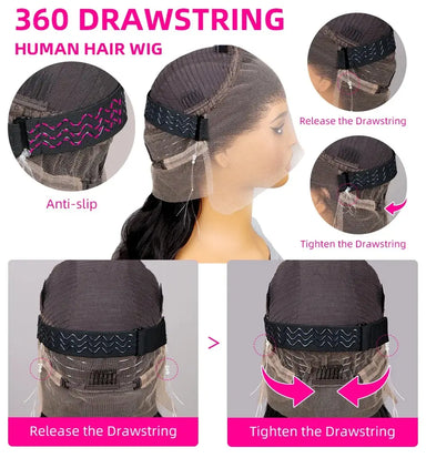 Wear & Go | Body Wave Glueless HD Lace 360 Lace Wig
