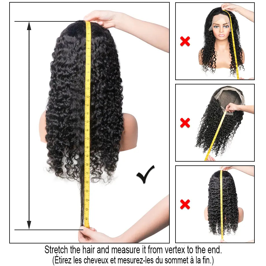 Slay All Day | Deep Wave Glueless HD Lace 13x6 Frontal Wig Pre-Cut