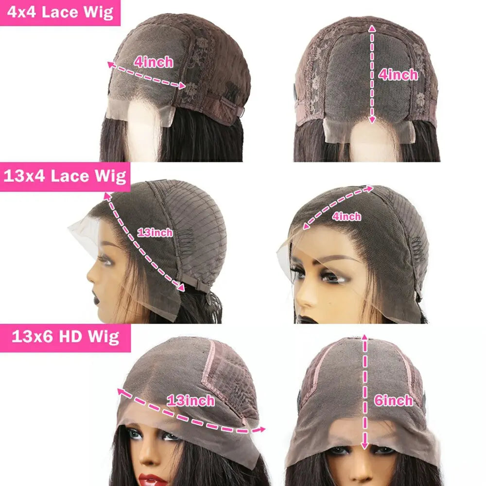 Melted Hair 180% Density Water Wave Wig Glueless 13x6 Frontal Wig — Pre-Plucked