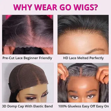 Quick Change | Body Wave Glueless HD Lace Lace Closure Wig Pre-Cut