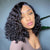 Natural Glueless Big Kinky Curly 4x4 Closure Lace Short Wig 100% Human Hair- US Only