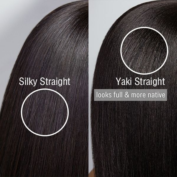 Exclusive Discount | Put On and Go Realistic Glueless Yaki Straight Bob With Bangs Minimalist Lace Wig 100% Human Hair